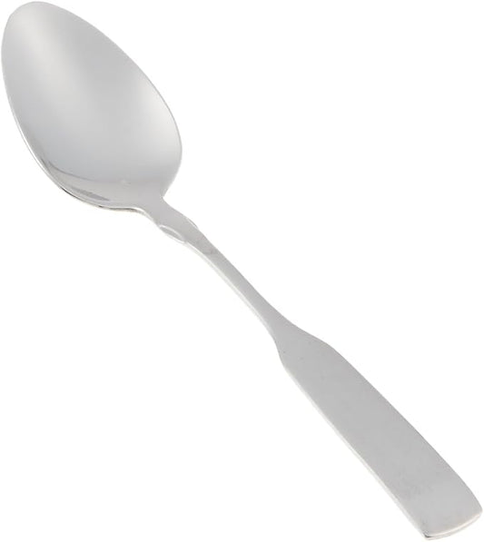 Winco 12-Piece Houston Dinner Spoon Set, 18-0 Stainless Steel