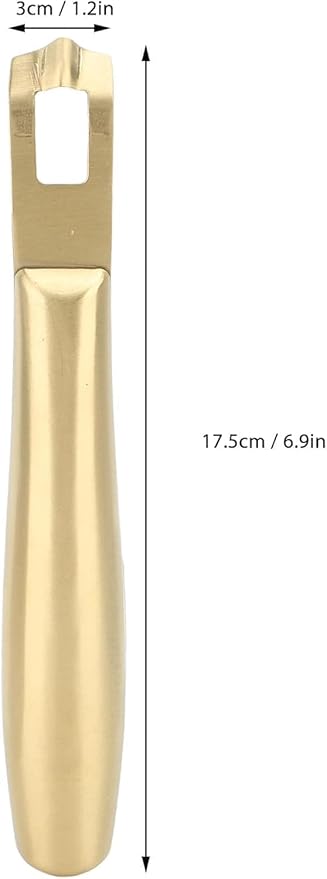 Lemon Peeler,Stainless Steel Fruit Peeling Gadget Lemon Zest Peeler for Cocktails Lemon Zest Scraper Orange Citrus Peeler Fruit Potato Carrot Peeler (Gold)