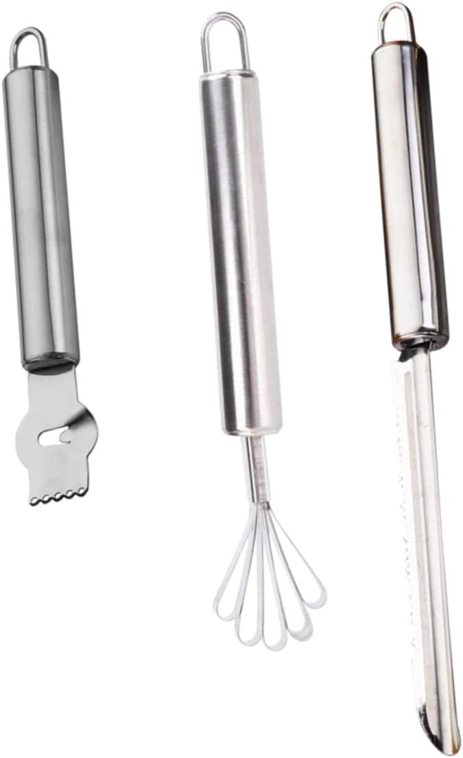 3pcs Manual Fruit Peeler Multi-function Grater Cheese Lemon Zester Stainless Steel Handheld Fruit Vegetable Grater for Kitchen