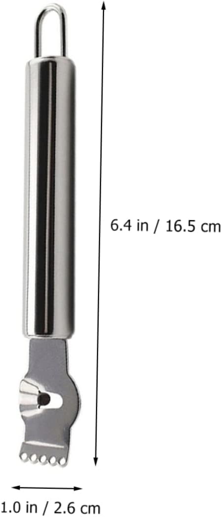 2pcs Multi-functional Lemon Zester Citrus Peeler Stainless Steel Grater for Home