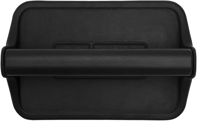 Weber Griddle Press – Heavy‑Duty Cast‑Iron Press for Bacon, Burgers & Paninis with Non-Stick Textured Surface