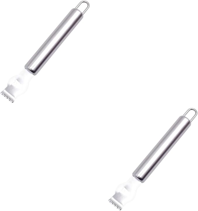 2pcs Lemon Peeler Zester Tool Citrus Scraper Zester Dishwasher Safe for Kitchen Use