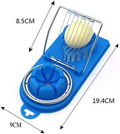 Mayata 2PCS Egg Slicer 2 Slice Modes Kitchen Dicer for Strawberry Mushroom Grape Boiled Egg Cutter Creative Kitchen Accessories Tools