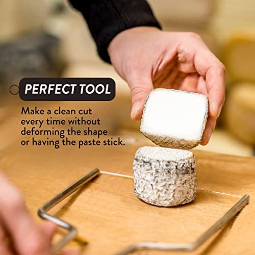 Formaticum Cheese Wire Cutter - Get a Clean Cut with a Premium Cheese Cutter Wire - Ideal Cheese Slicer Wire Replacement & Alternative to a Cheese Knife - Add to Your Cheese Cutting Board