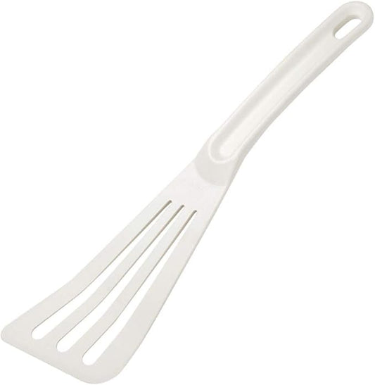 Mercer Culinary Hell's Tools Hi-Heat Slotted Spatula, 12 Inch x 3.5 Inch, White