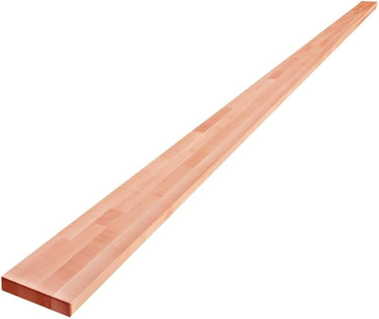 Cherry Wood Backsplash, 25x4x3/4 inches, USA-Grown Solid Hardwood, Pre-Sanded & Pre-Finished, Ready to Use, Ideal for Pairing with CONSDAN Butcher Block Countertop