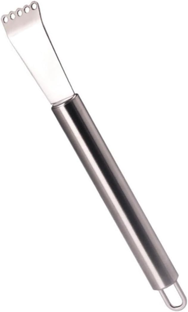 Luxshiny Stainless Steel Citrus Peeler and Zester for Lemons Oranges and Grapefruits Easy to Clean Dishwasher Safe Fruit Peeling Tool with Five for Quick Zesting