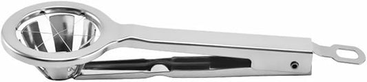 Multifunctional Stainless Steel Egg Cutter and Handheld Egg Slicer 304 Food-Grade Material Convenient Kitchen Gadget for Hard-Boiled and Cooking Supplies