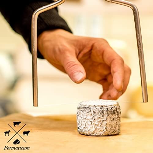 Formaticum Cheese Wire Cutter - Get a Clean Cut with a Premium Cheese Cutter Wire - Ideal Cheese Slicer Wire Replacement & Alternative to a Cheese Knife - Add to Your Cheese Cutting Board