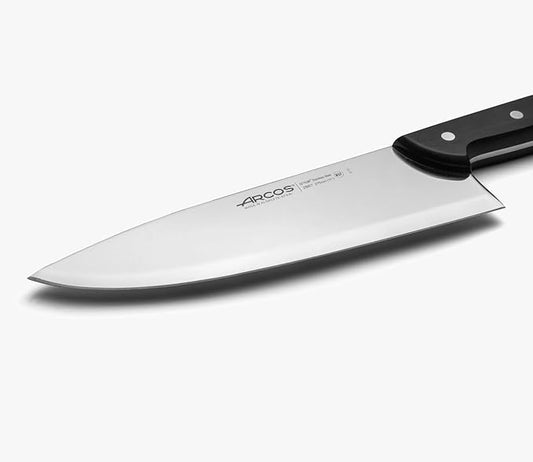 Arcos Butcher Knife Stainless Steel. 275mm blade. Professional Cooking Knife For Cutting Meat, Fish and Vegetables. Ergonomic Polyoxymethylene Handle. Series Universal. Color Black.