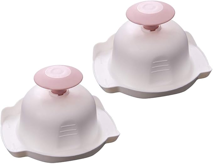 DOITOOL 2PCS Hand Finger Protectors for Mandolin Slicer, Vegetable Grater, Kitchen Food Slicer, Durable Plastic, Comfortable Handle, Easy to Clean