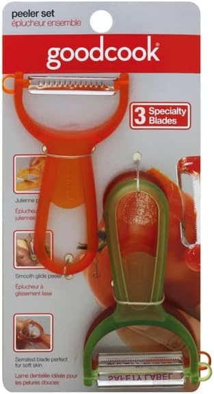 Good Cook, Peelers, 3 Pack, 1 Count