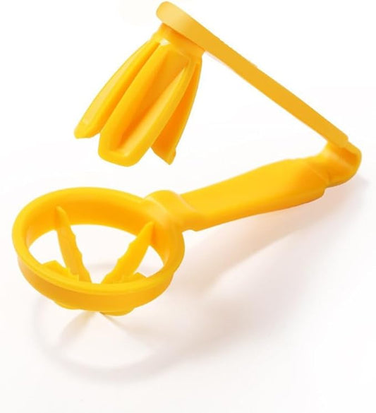 WOIWO Little Tomato Slicer - Cherry & Strawberry Slicer, Kitchen Gadget (Yellow)
