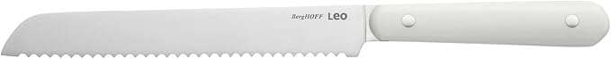 BergHOFF Spirit 7Pc Knife Block Set, Kitchen Knives, Wood Block, Stainless Steel Sharp Blade, Anti-skid Base, Strong Magnet for Scissors