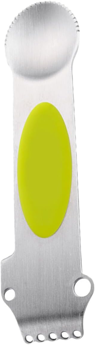 KICHOUSE Stainless Steel Lemon Peel Grater Five for Easy Citrus Pith Removal Versatile Kitchen Gadget for Peeling Lemons Oranges and Grapefruits for Cocktail Enthusiasts
