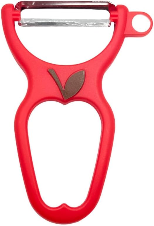 Original Vegetable Shaped Peelers w/Steel Blade, Multiple Colors Available (3)