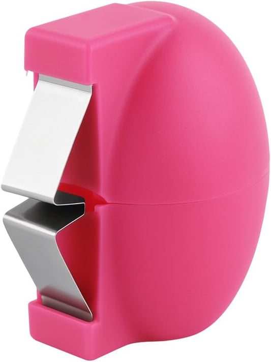 Stainless Steel Egg Shell Cutter, 2026 Handheld Opener for Raw & Hard Boiled Eggs, Easy Cracking & Peeling Kitchen Tool (1, Pink)