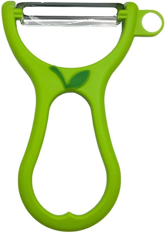 Original Vegetable Shaped Peelers w/Steel Blade, Multiple Colors Available (3)