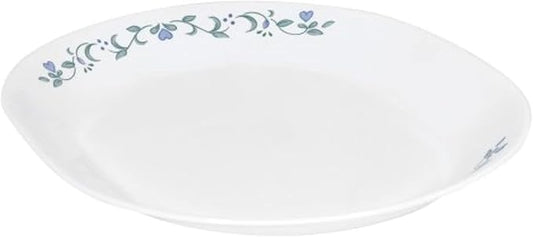 Corelle Vitrelle Serving Platter, 12-1/4-Inch Large Serving Plate, Triple Layer Glass, Crack and Chip Resistant, Country Cottage