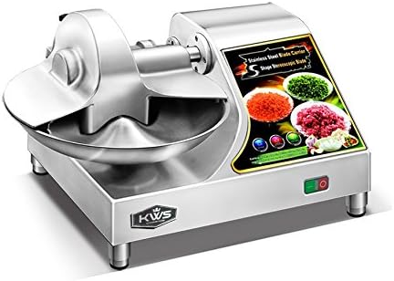 KWS BC-400 Commercial 1350W 1.5HP Stainless Steel Buffalo Chopper Bowl Cutter Food Processor