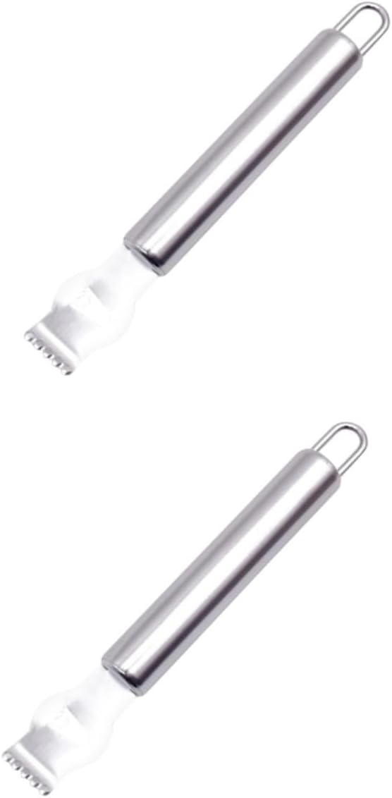 2pcs Stainless Steel Lemon Peeler Zester Citrus Scraper Fruit Grater Home Kitchen Tool