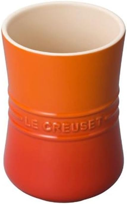 Le Creuset Stoneware Utensil Crock, 1 qt., Cerise