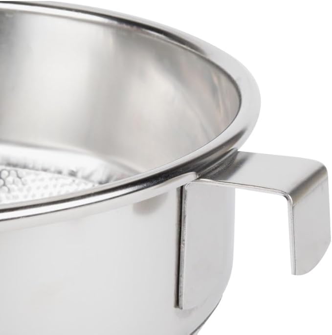Soro Essentials- 10" Stainless Steel China Cap Strainer Fine Mesh- Cone Shaped Strainers Food Strainer Juice Strainers Kitchen Tools Food for Straining Seeds Beans Sauces Home Kitchen