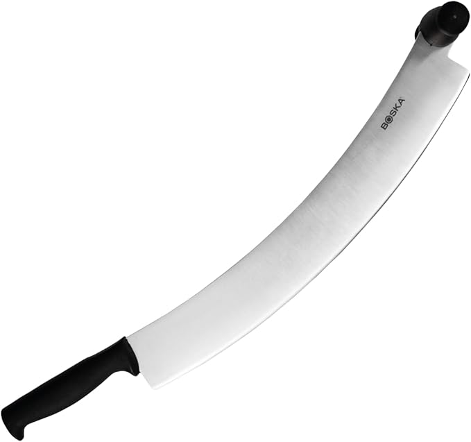 Boska Professional Cheese Knife Large - Cheese cutter for cheese wheels - 380 mm - Double handled - Easy to clean