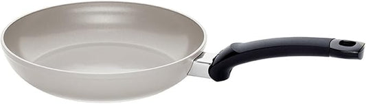 Fissler Ceratal Classic Ceramic 9.5 Inch Non-Stick Frying Pan, Warm Grey, Made without PFAS