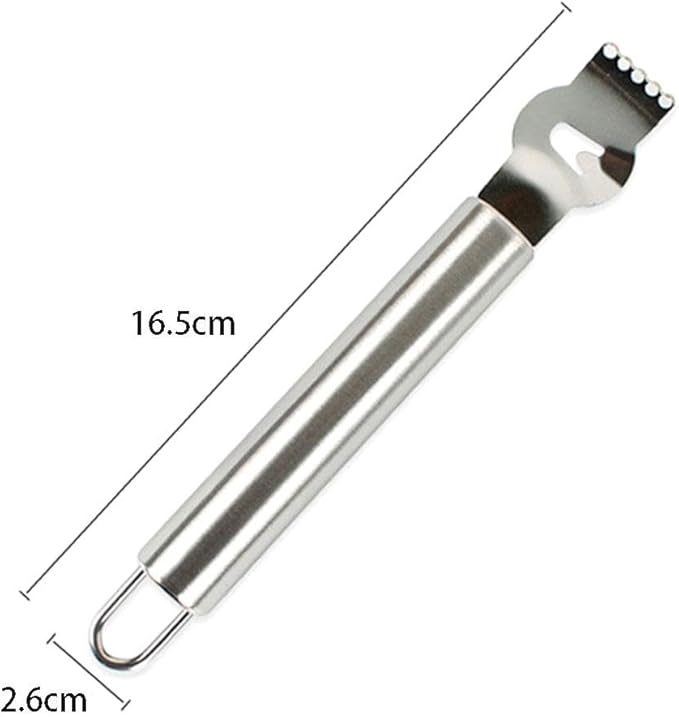 Lemon Citrus Grater Tool Stainless Steel Orange Peeler with Channel Knife Lemon Twist Tool for Kitchen Bar Cocktail Garnish