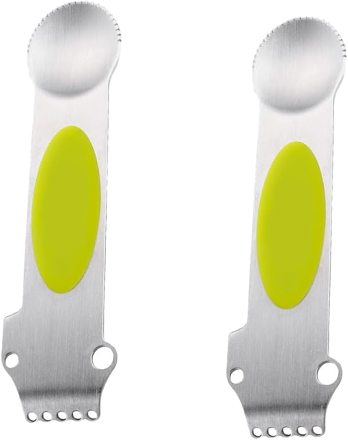 2pcs Stainless Steel Lemon Peel Grater Tool Multi-functional Citrus Squeezer for Efficient Fruit Peeling for Garnishing and Cocktail Preparation Selection