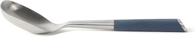 Calphalon Edge Stainless Steel Kitchen Spoon - Navy Blue