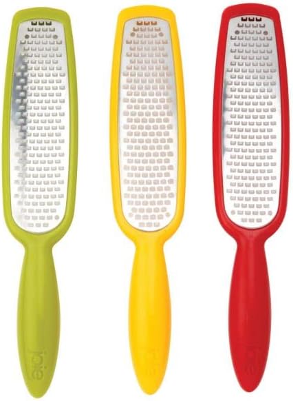 MSC International Joie Stainless Steel Grate Zester, Colors Vary, 1-Pack