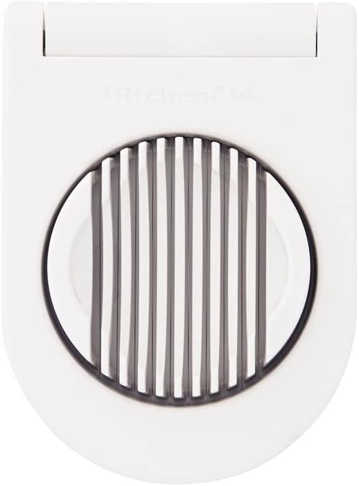 KitchenAid Classic Egg Slicer with Stainless Steel Wires,9 Inch,White,(Pack of 12)