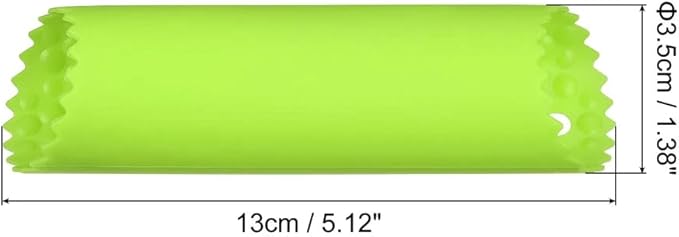 2 Pcs Green Garlic Peeler Garlic Peeler Skin Remover Roller Keeper Roller Keeper Silicone Tube Roller Garlic Peeling for Kitchen Tool