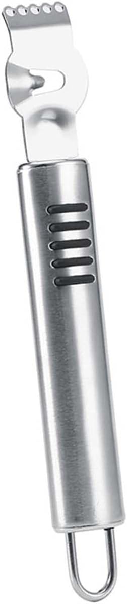Practical Stainless Steel Lemon Zester Fruit Peeler Kitchen Tool for Ergonomic Design