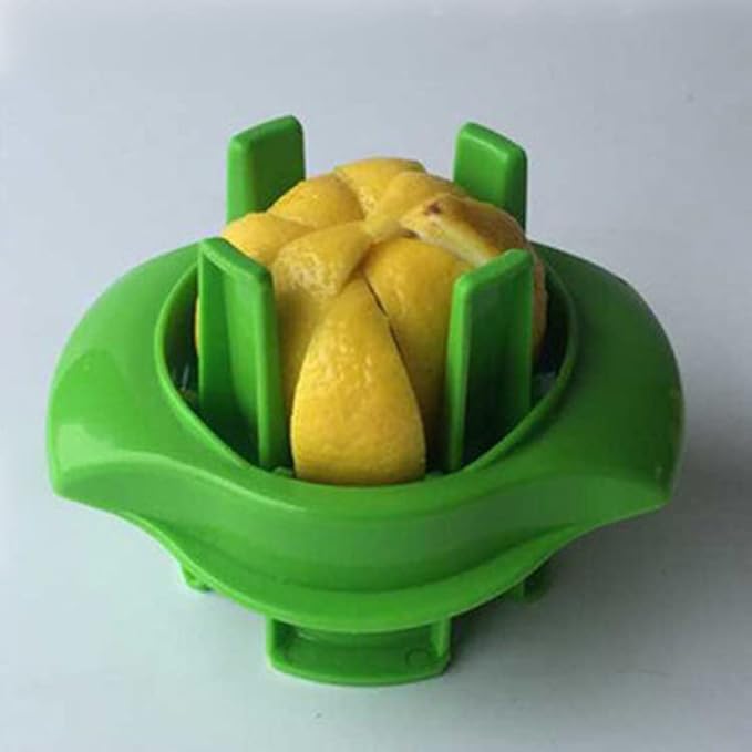 1PC Lemon Squeezer Splitter Fruit Slicer Lemon Separator Orange Zester Cutter Multi-function Fruit Cutter Random Color