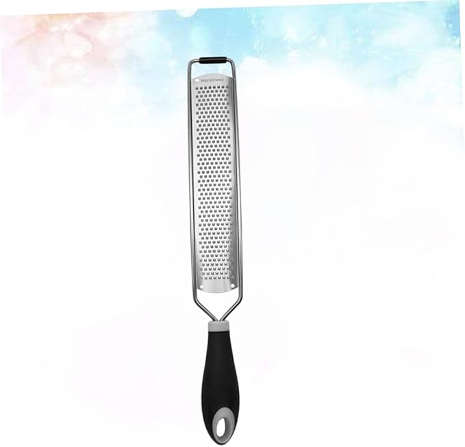 LIFKOME Stainless Steel Fruit Grater Multipurpose Zester for Cheese Vegetables and Citrus Easy to Clean Shredder with Storage Loop for Home Kitchen Use