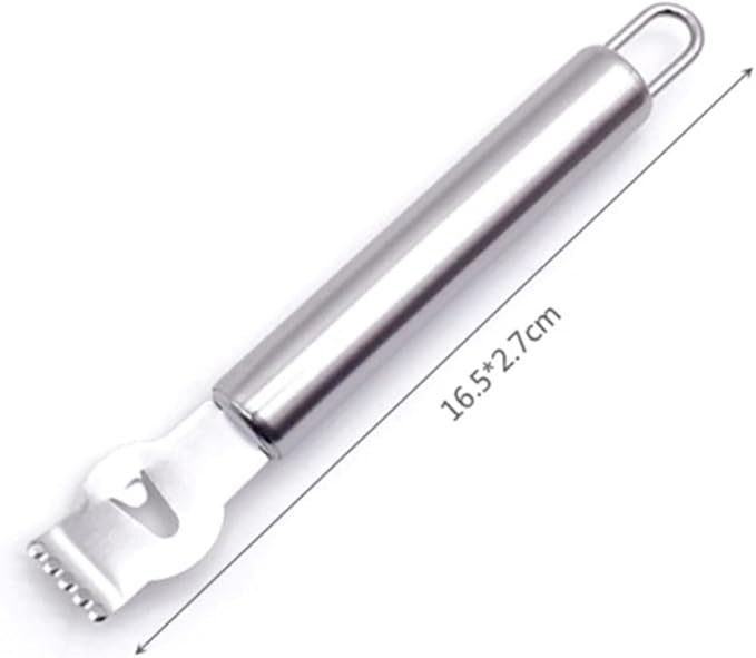 Luxshiny Stainless Steel Paring Knife Lemon Peeler Fruit Zester Citrus Scraper Home Kitchen Tool
