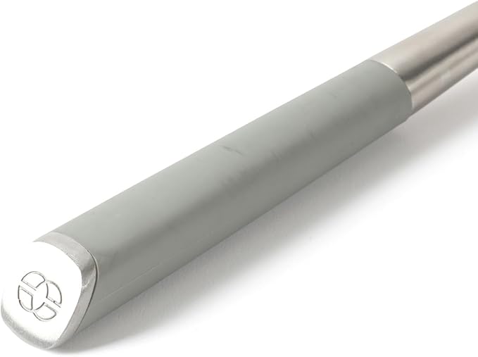 Calphalon Edge Stainless Steel Slotted Kitchen Spoon - Taupe