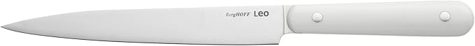 BergHOFF Spirit 7Pc Knife Block Set, Kitchen Knives, Wood Block, Stainless Steel Sharp Blade, Anti-skid Base, Strong Magnet for Scissors