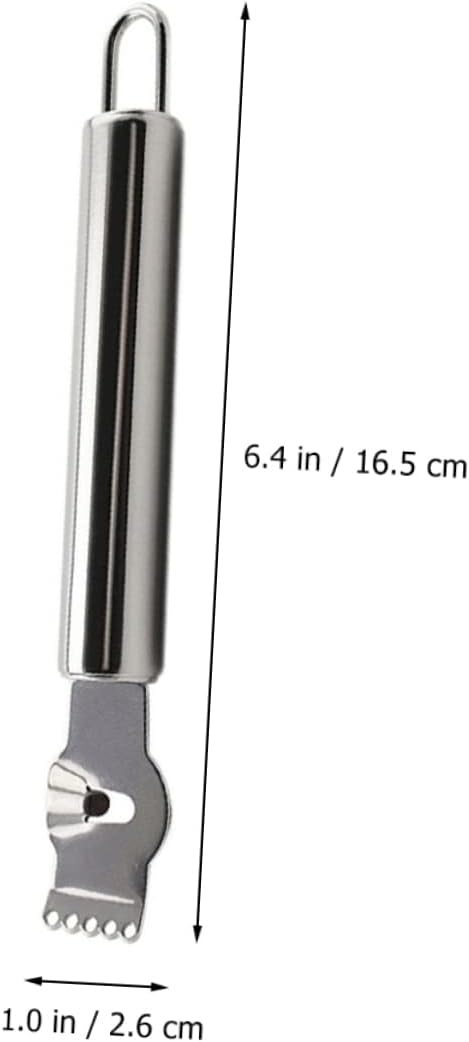 2pcs Lemon Zester Peeler Stainless Steel Citrus Peeler for Baking Cooking Camping