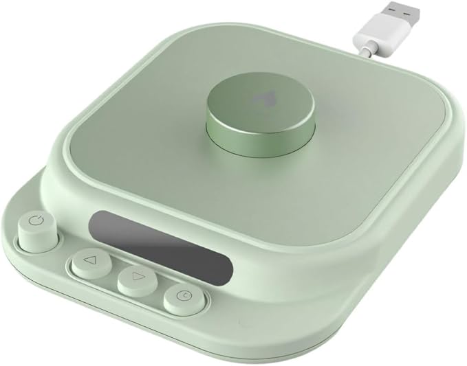 Coffee Mug Warmer, Desk Cup Warmer with 5-Temp Settings Electric Beverage Tea Water Milk Heater for Home & Office