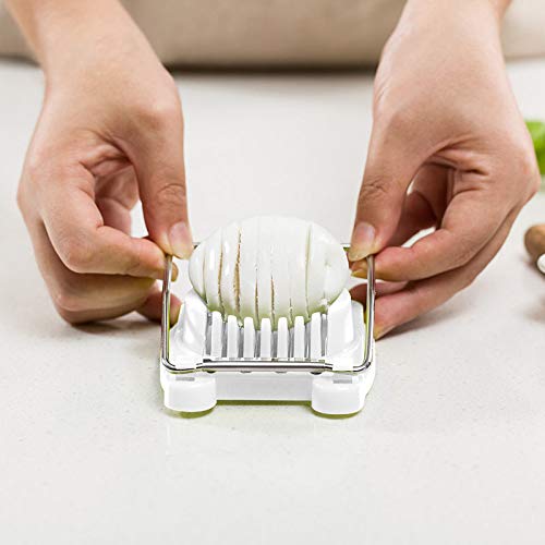 WOIWO 1 PCS Multi-Functional Kitchen Gadget Egg Slicer Egg Cutter Preserved Egg Splitting Device Kitchen Tool