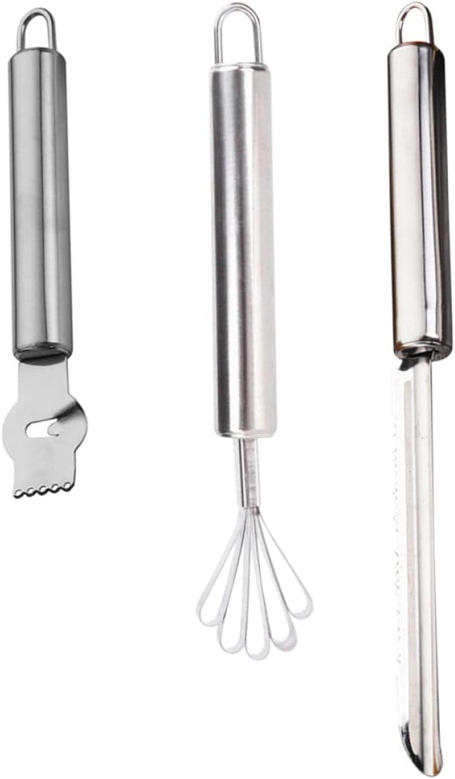 3pcs Manual Grater Stainless Steel Tools Lemon Zester Multipurpose Peeler for Cooking Easy to Clean