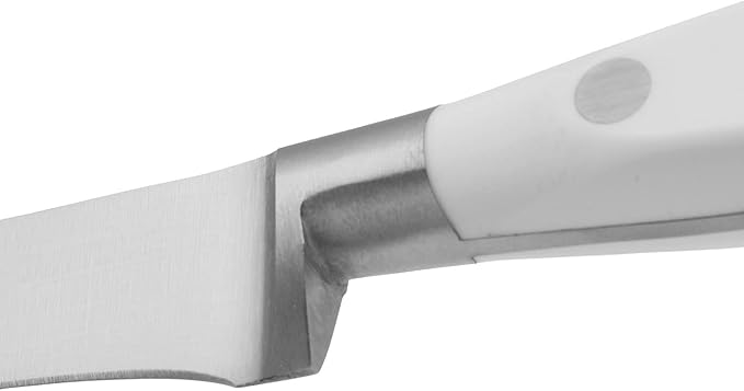 Arcos Series Riviera Blanc - Slicing Knife Ham Knife - Blade Nitrum Forged Stainless Steel 12" - Handle Polyoxymethylene (POM) White Color