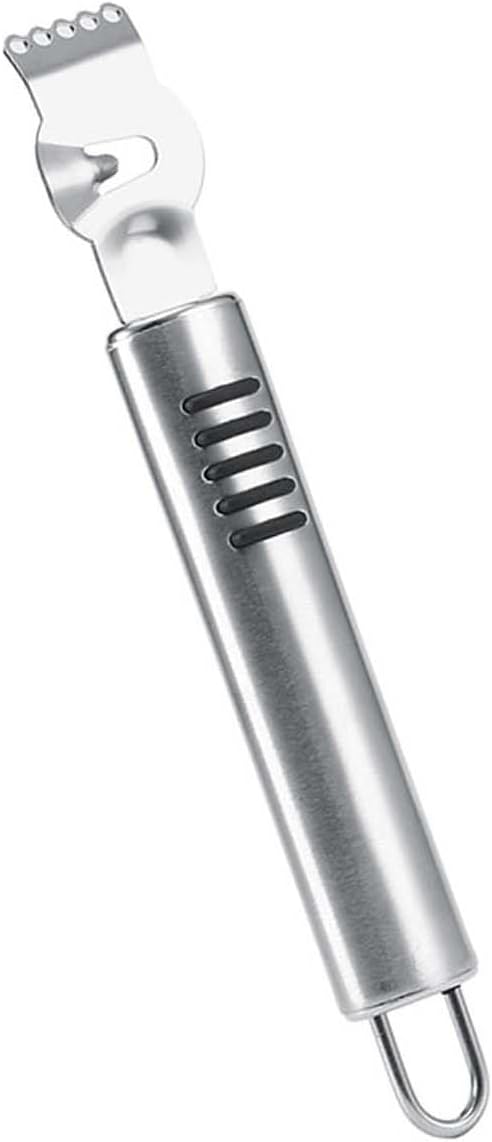 Practical Stainless Steel Lemon Zester Fruit Peeler Kitchen Tool for Ergonomic Design