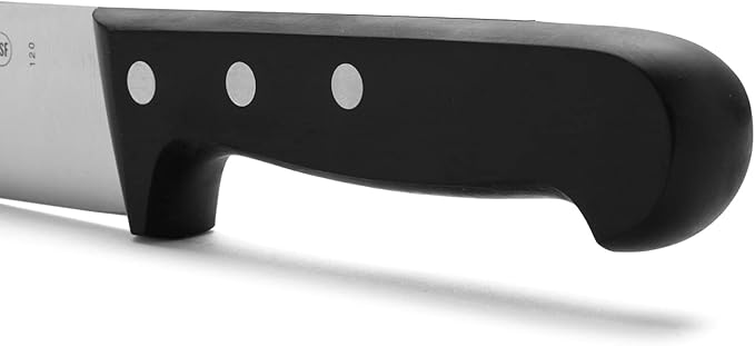 Arcos Butcher Knife 6 Inch Nitrum Stainless Steel. Professional Cooking Knife For Cutting Meat, Fish and Vegetables. Ergonomic Polyoxymethylene Handle. Series Universal. Color Black.