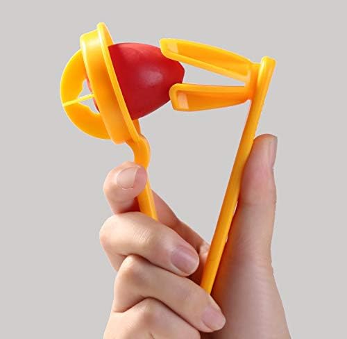 WOIWO Little Tomato Slicer - Cherry & Strawberry Slicer, Kitchen Gadget (Yellow)