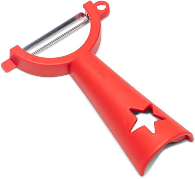 Tupperware Universal Peeler in Red